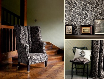 WILLIAM MORRIS THISTLE FABRIC